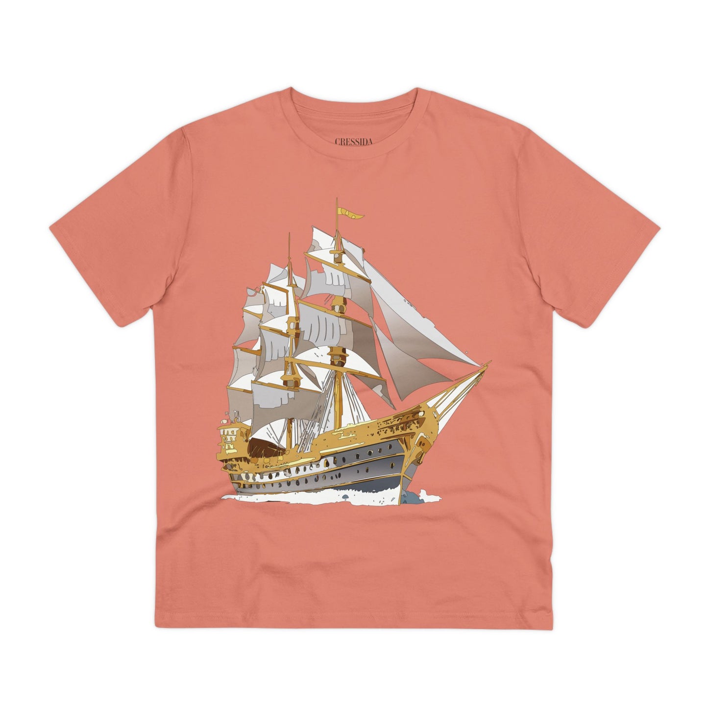 Organic T-shirt with Ship