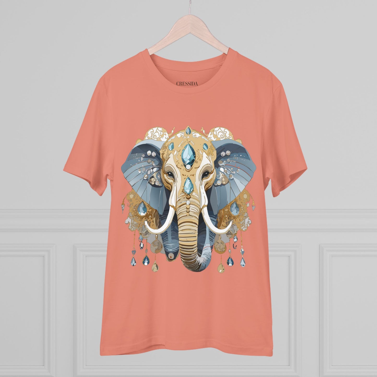 Organic T-shirt with Animals - Elephant