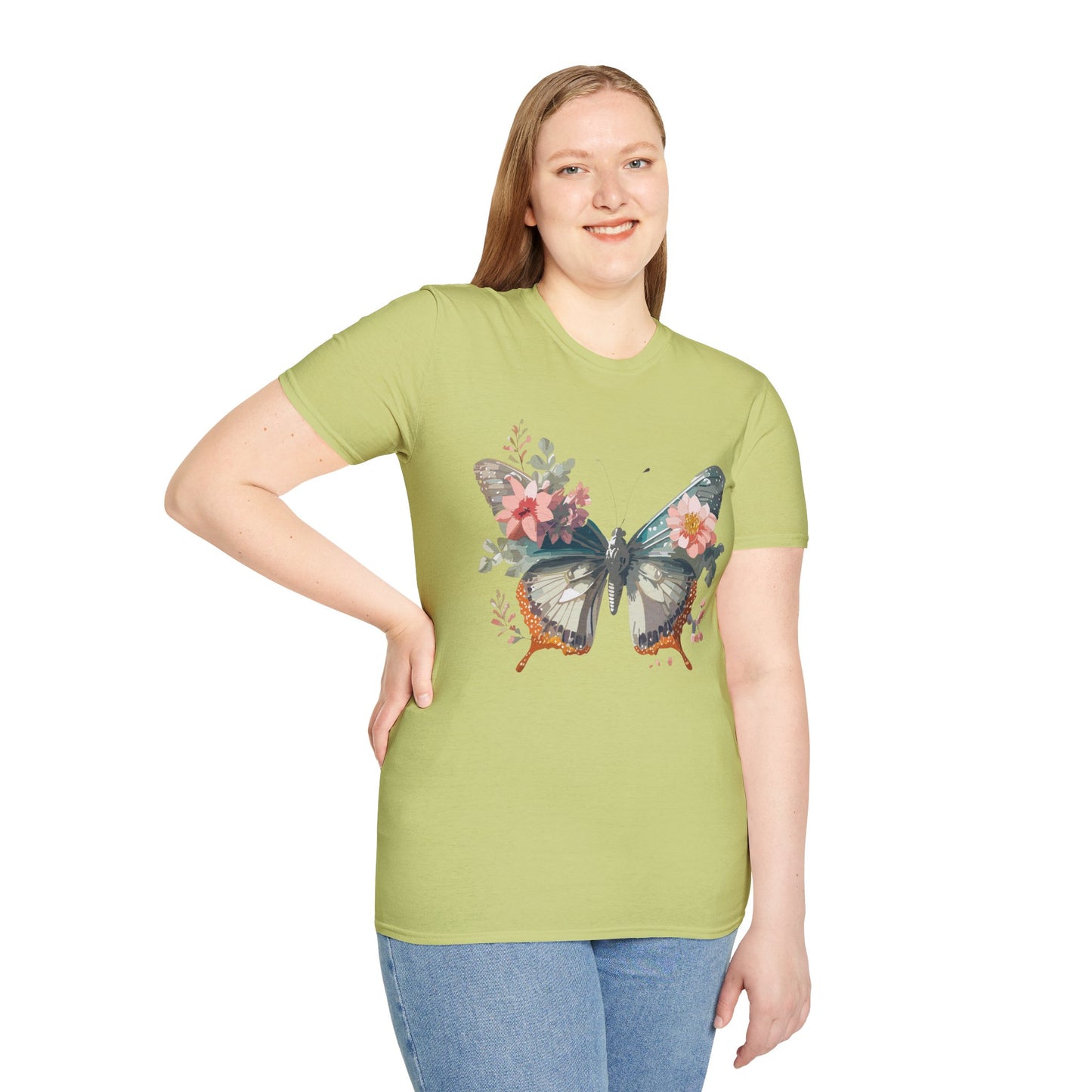 Butterfly Shirt, T Shirt with Butterfly, Monarch Shirt
