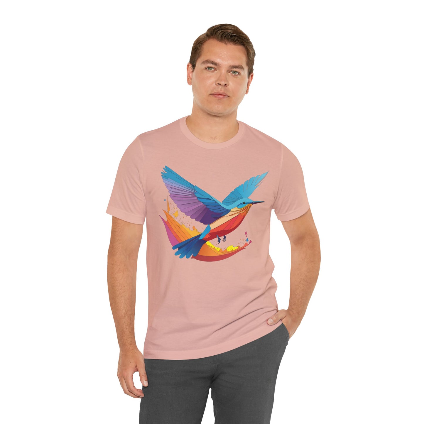 Unisex Animal Shirt, Tee Shirt with Animals, Art Design Tee Shirt, Wild Animals Shirt
