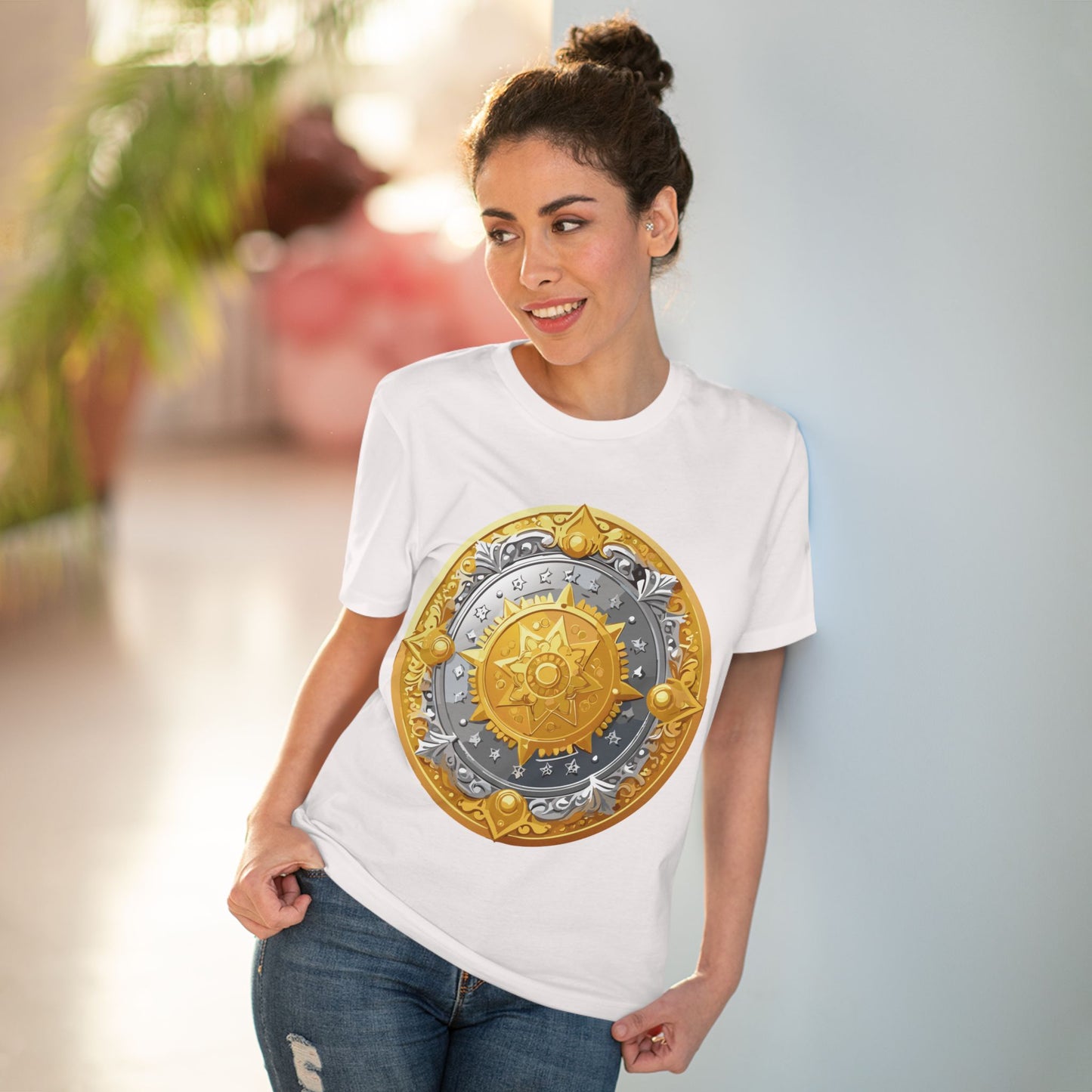 Organic T-shirt with Coin