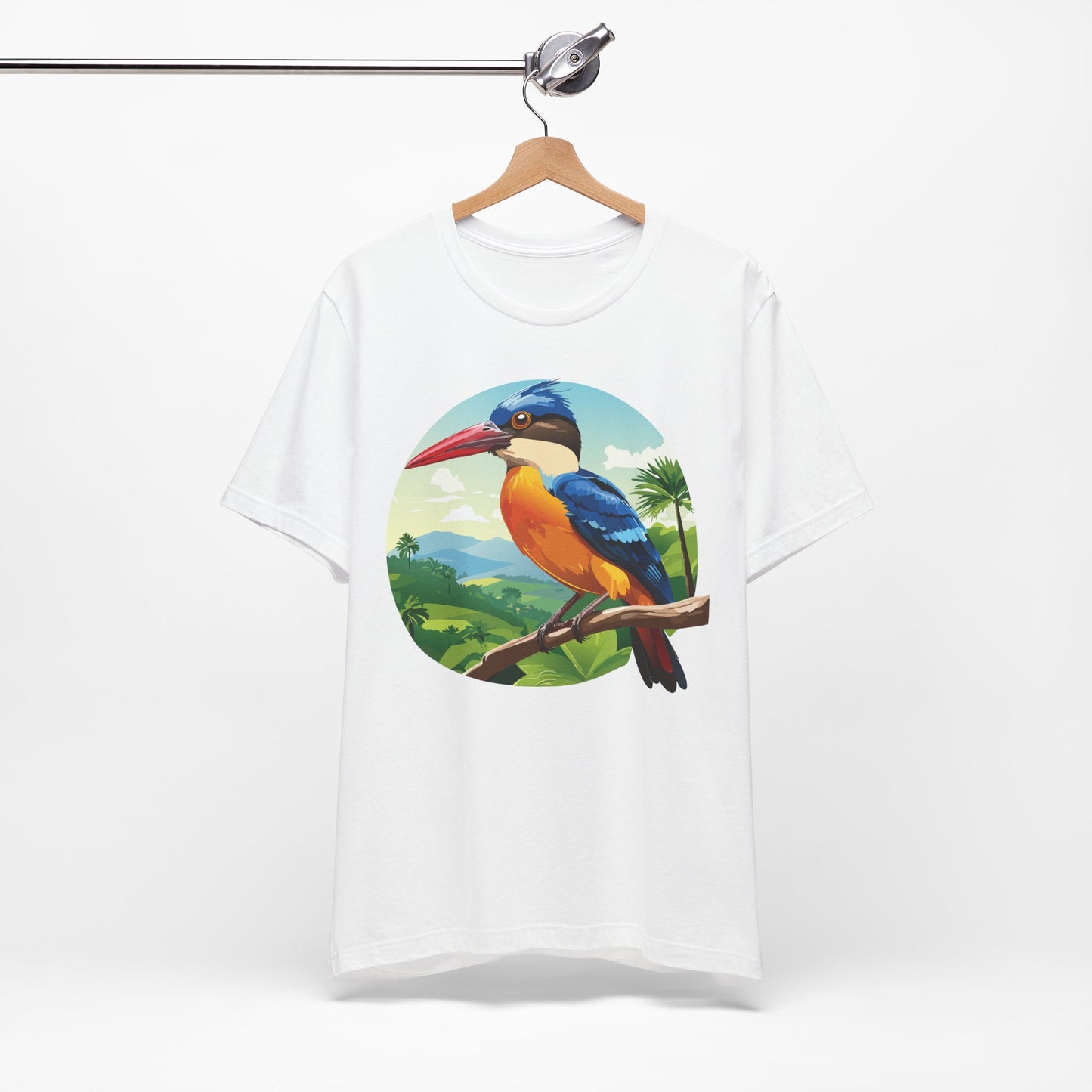Unisex Animal Shirt, Tee Shirt with Animals, Art Design Tee Shirt, Wild Animals Shirt