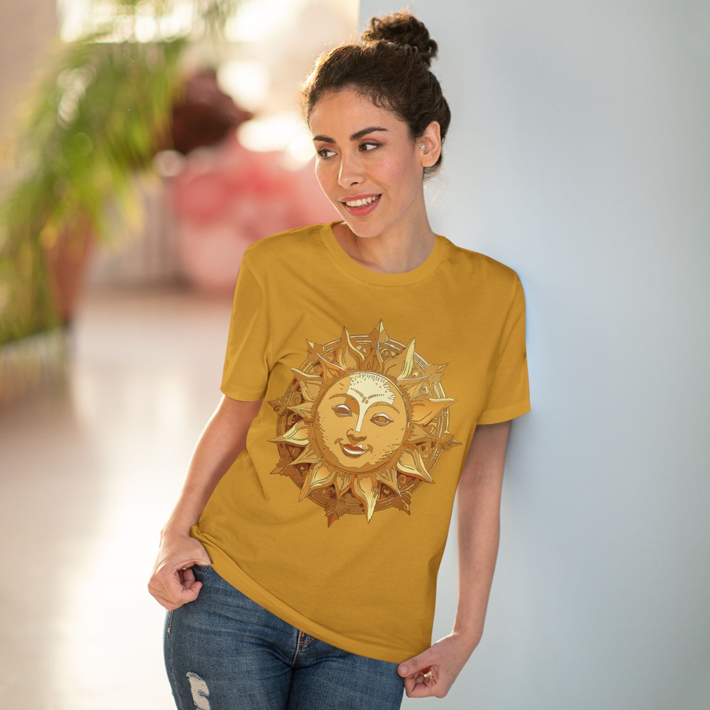 Organic T-shirt with Sun