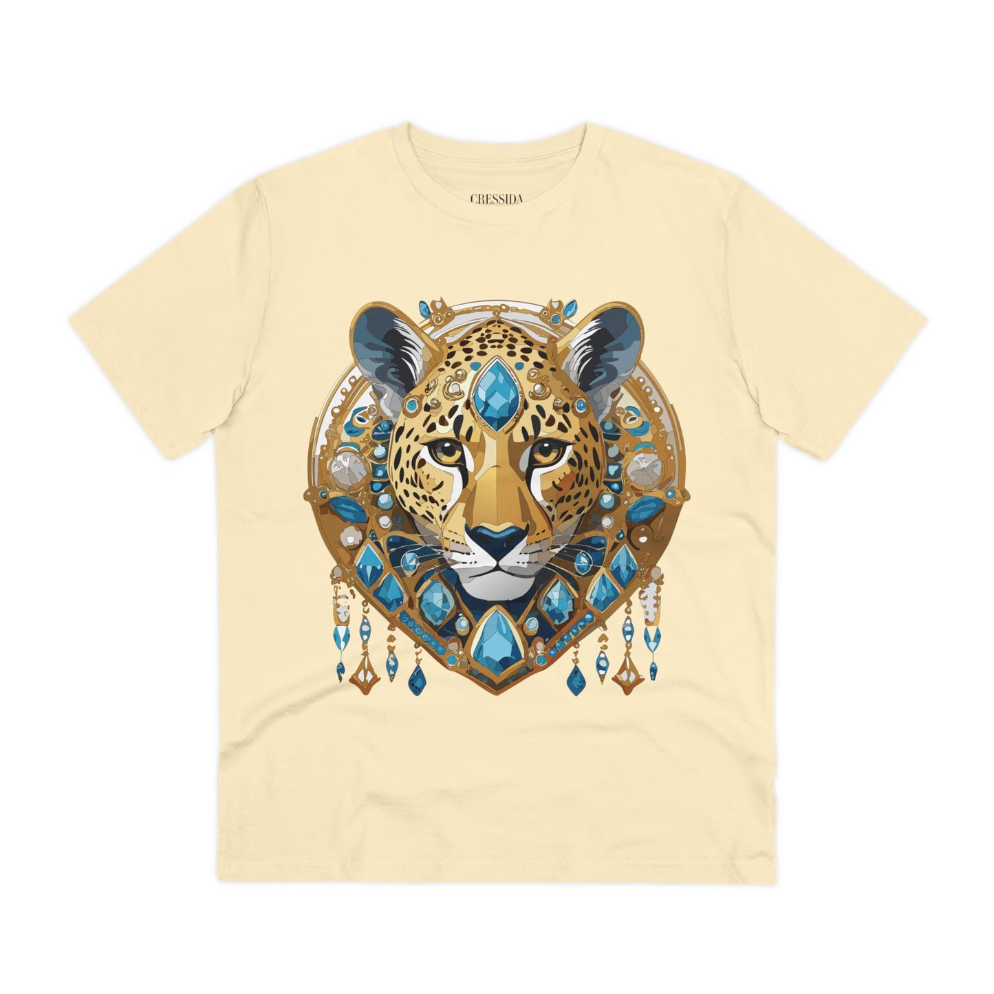 Organic T-shirt with Animals - Cheetah