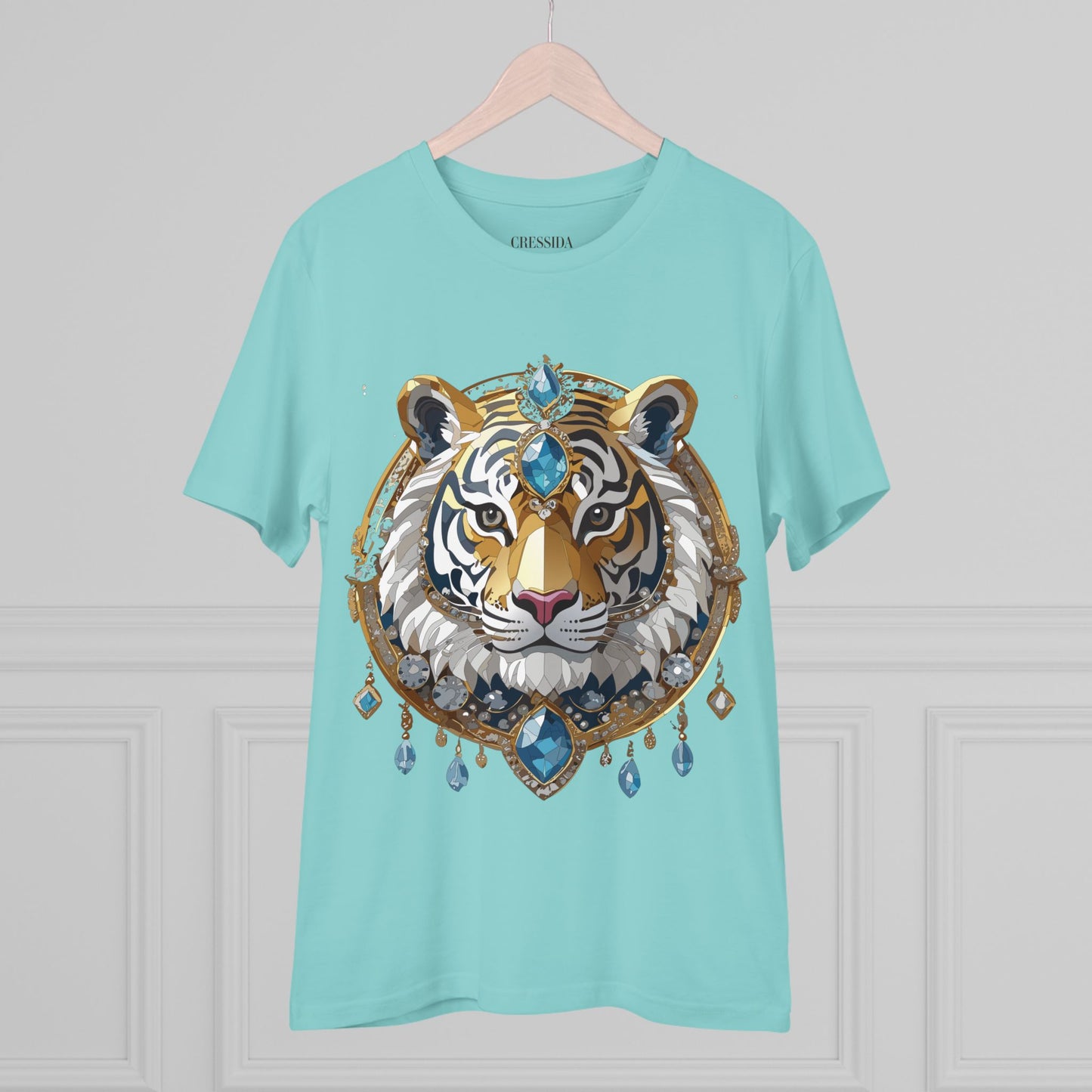 Organic T-shirt with Animals - Tiger