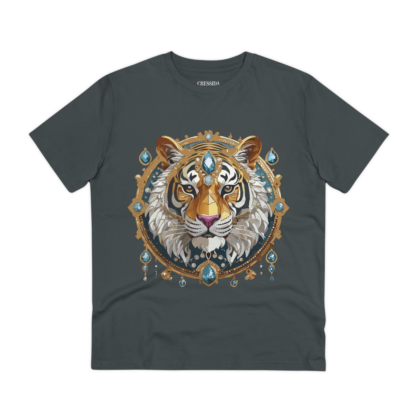 Organic T-shirt with Animals - Tiger