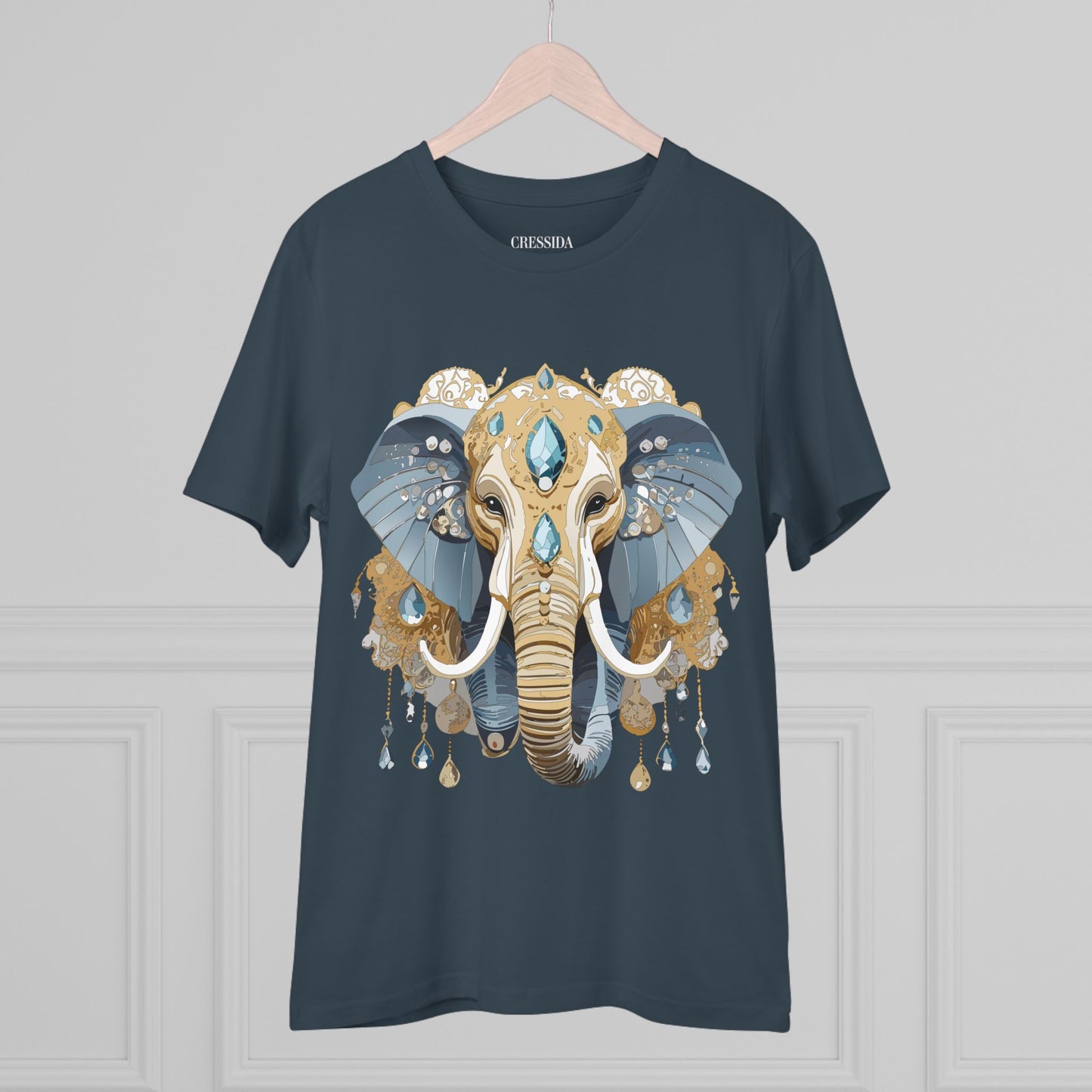 Organic T-shirt with Animals - Elephant