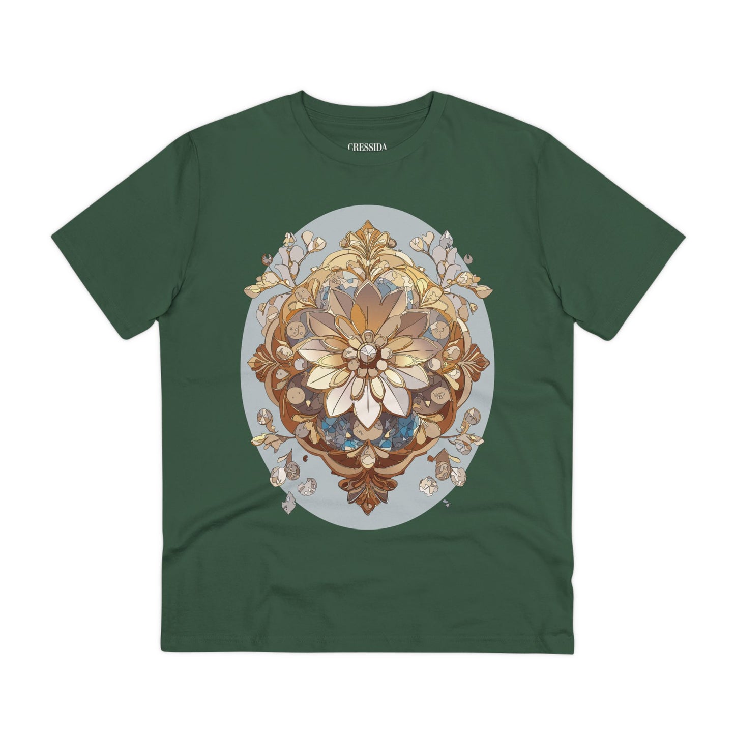 Organic T-shirt with Flower