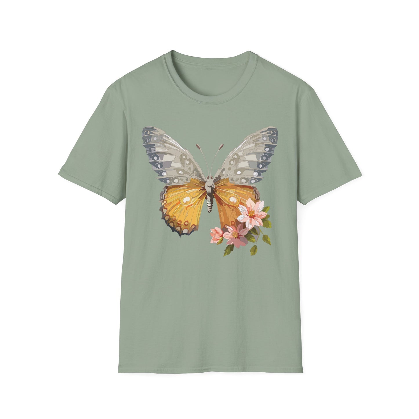 Butterfly Shirt, T Shirt with Butterfly, Monarch Shirt