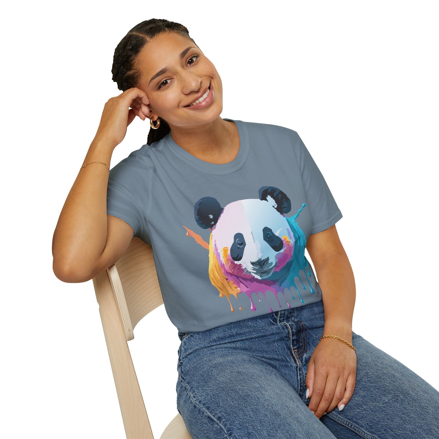 Panda Shirt, T Shirt with Panda, Animal Shirt, Tee Shirt with Animals
