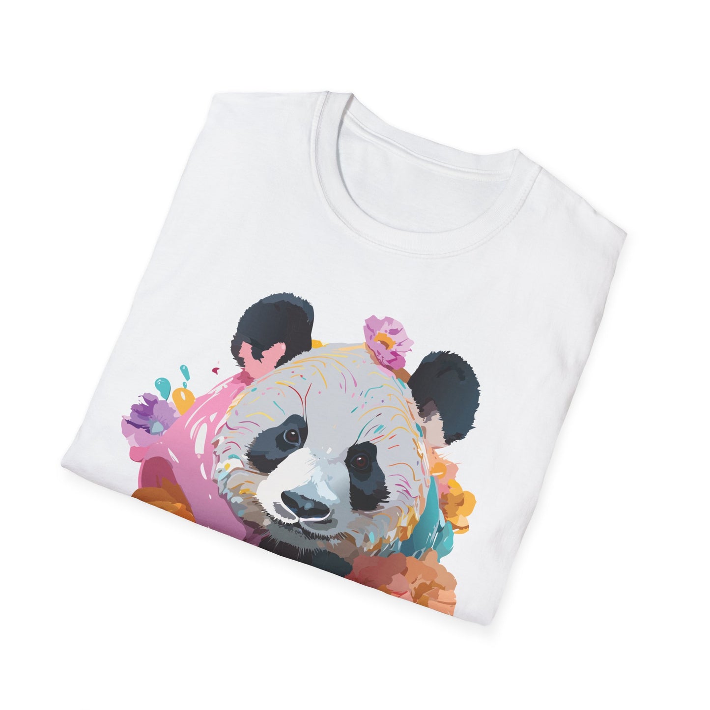 Panda Shirt, T Shirt with Panda, Animal Shirt, Tee Shirt with Animals