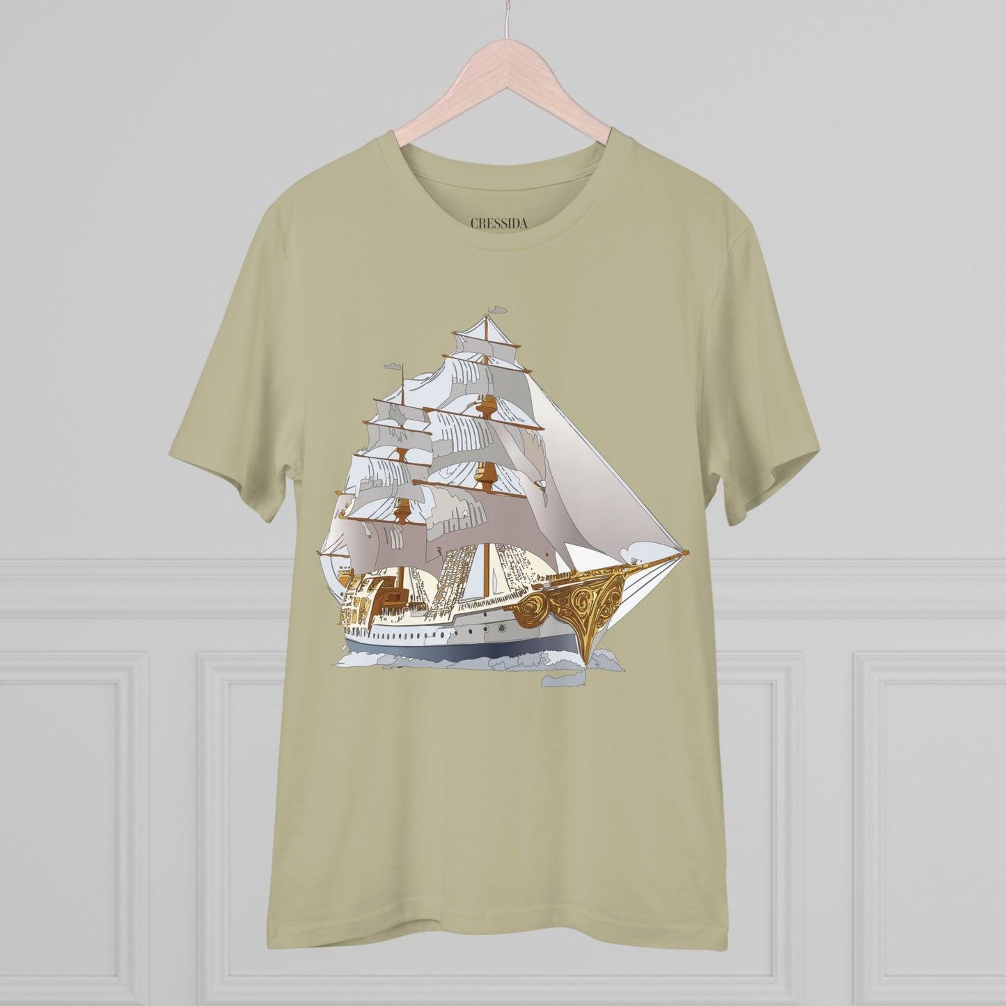 Organic T-shirt with Ship