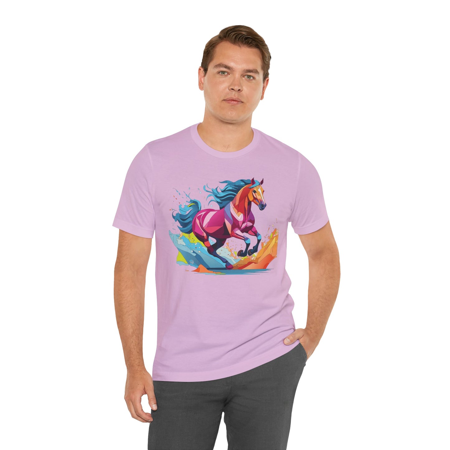Unisex Animal Shirt, Tee Shirt with Animals, Art Design Tee Shirt, Wild Animals Shirt