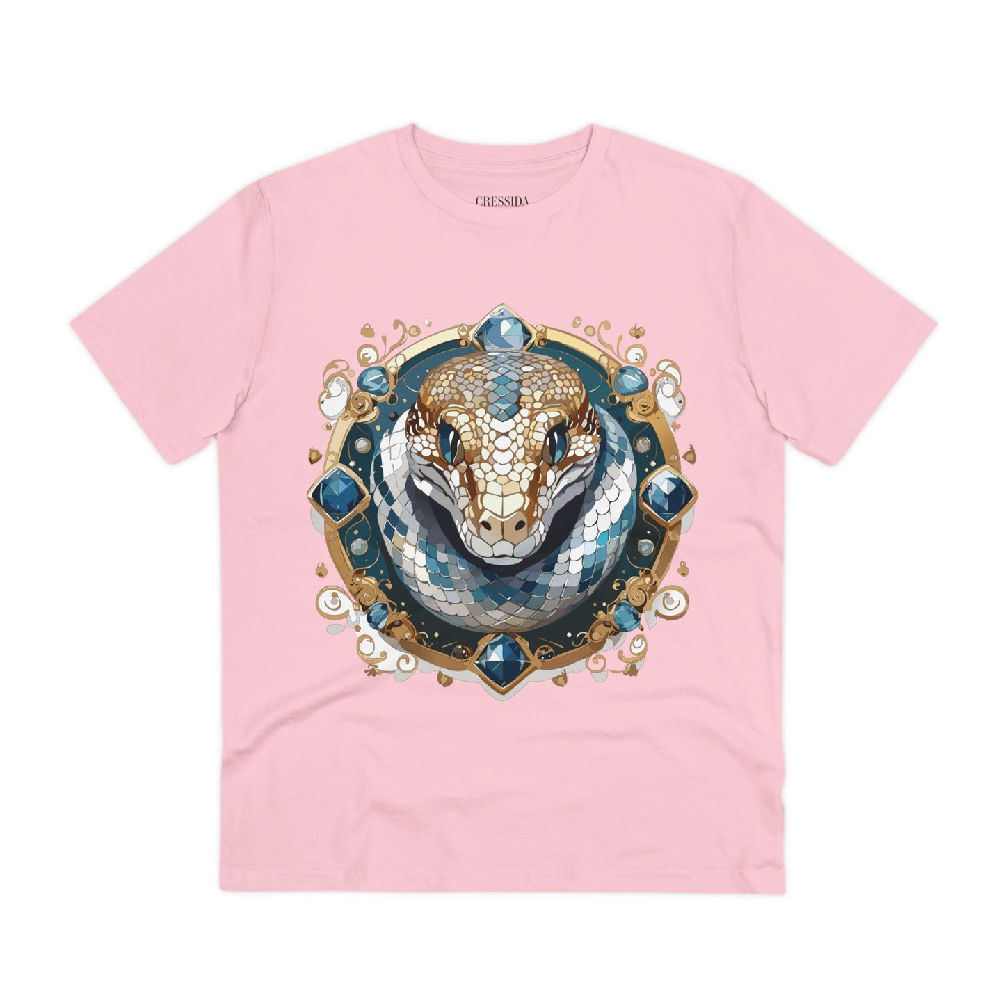 Organic T-shirt with Animals - Python