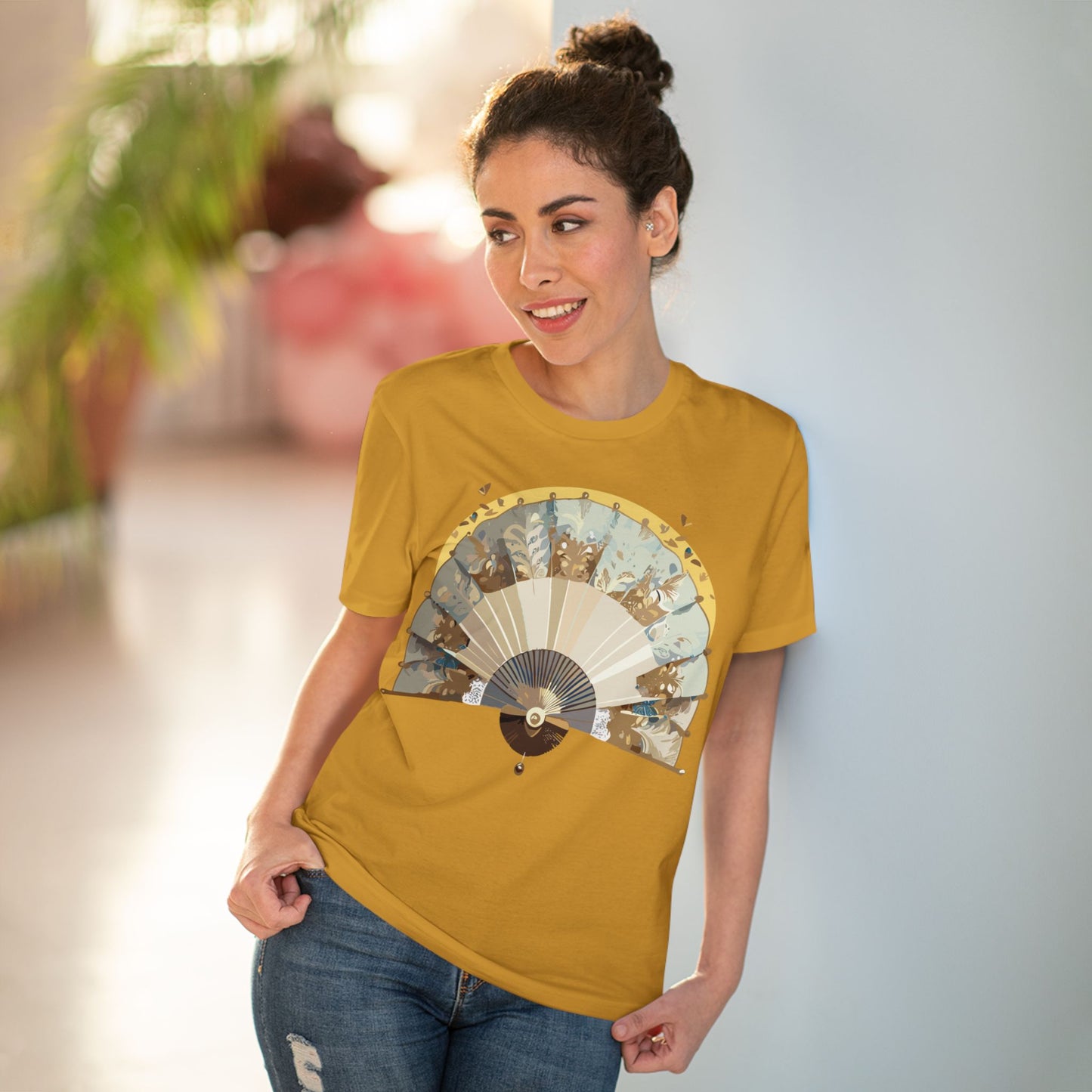 Organic T-shirt with Fan