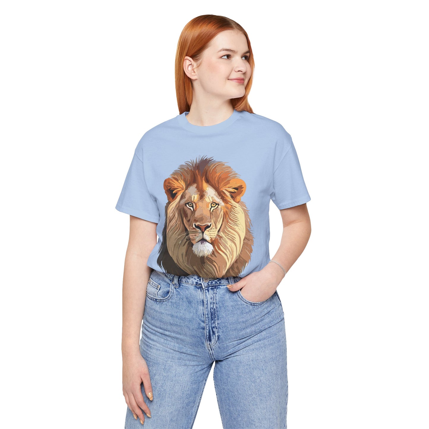 Unisex Animal Shirt, Tee Shirt with Animals, Art Design Tee Shirt, Wild Animals Shirt