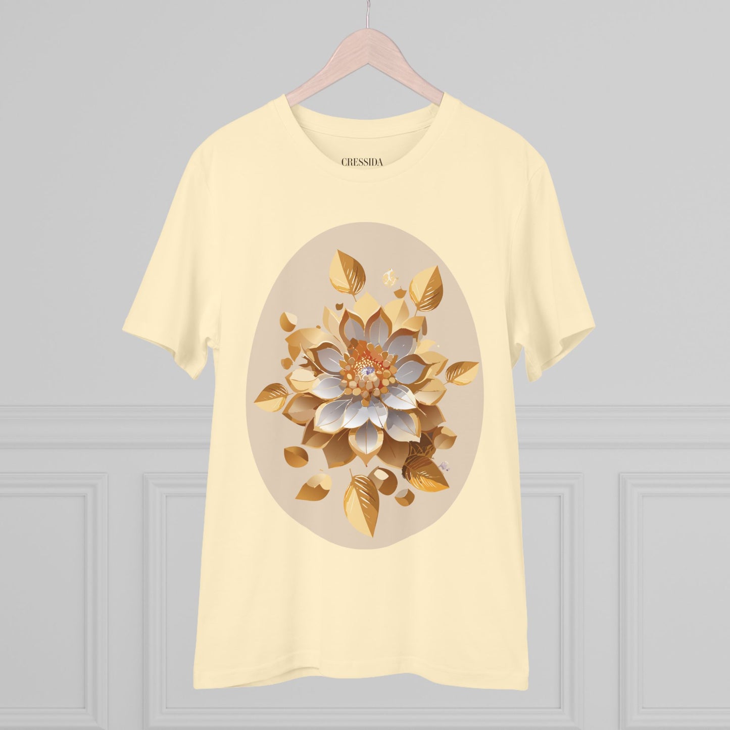 Organic T-shirt with Flower