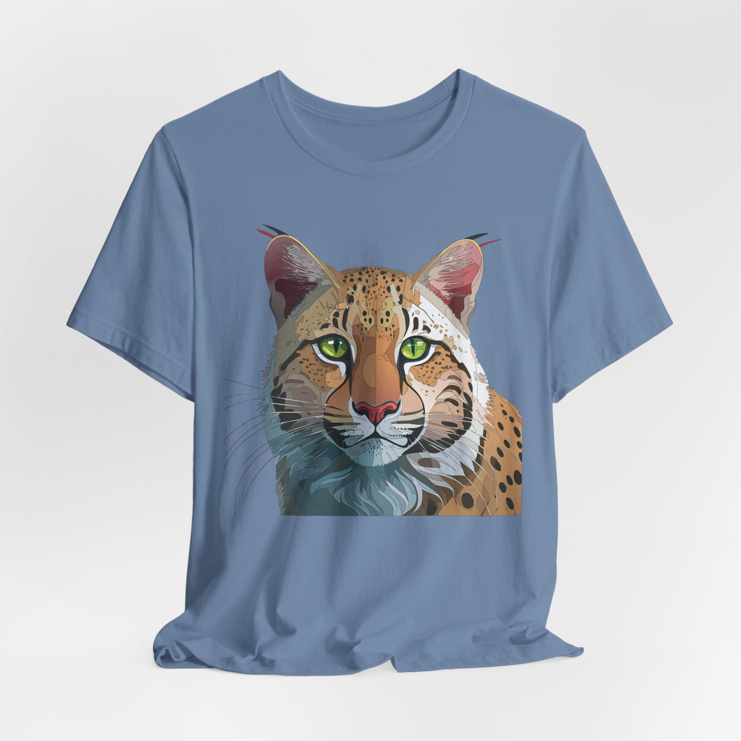 Unisex Animal Shirt, Tee Shirt with Animals, Art Design Tee Shirt, Wild Animals Shirt