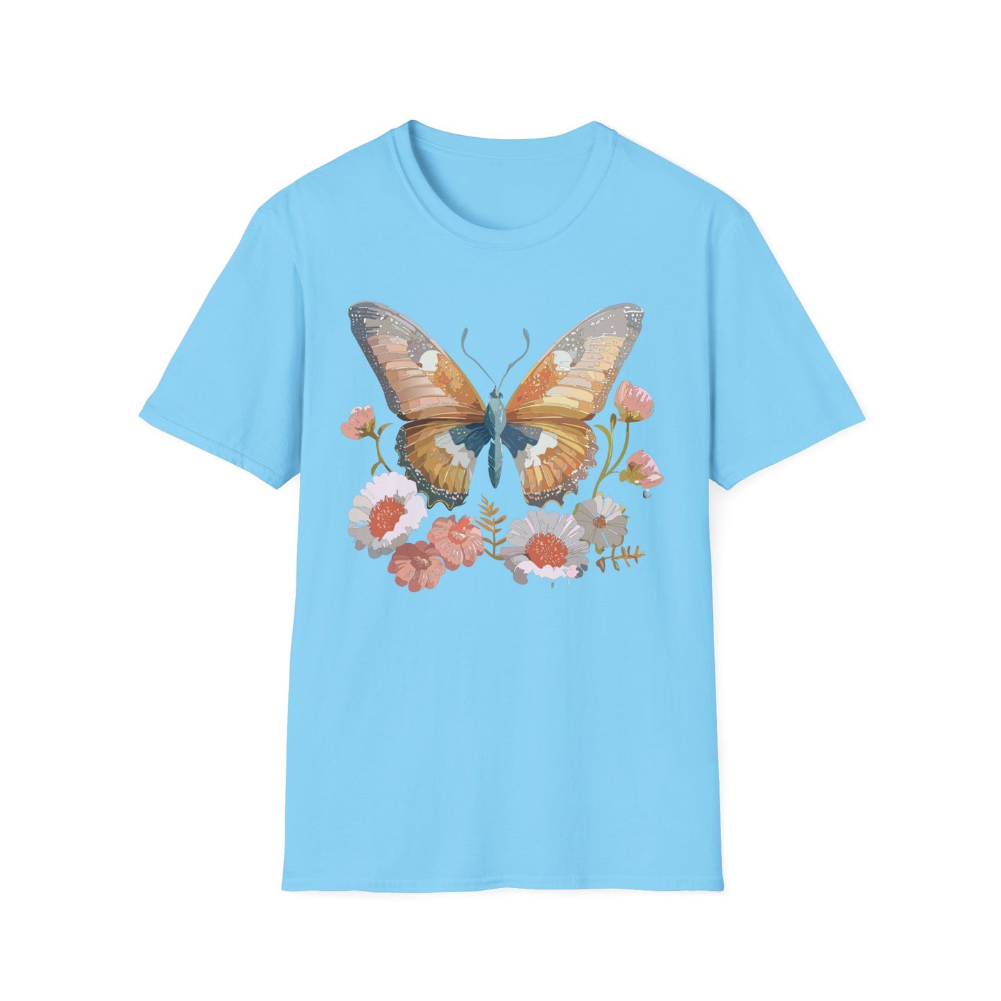 Butterfly Shirt, T Shirt with Butterfly, Monarch Shirt