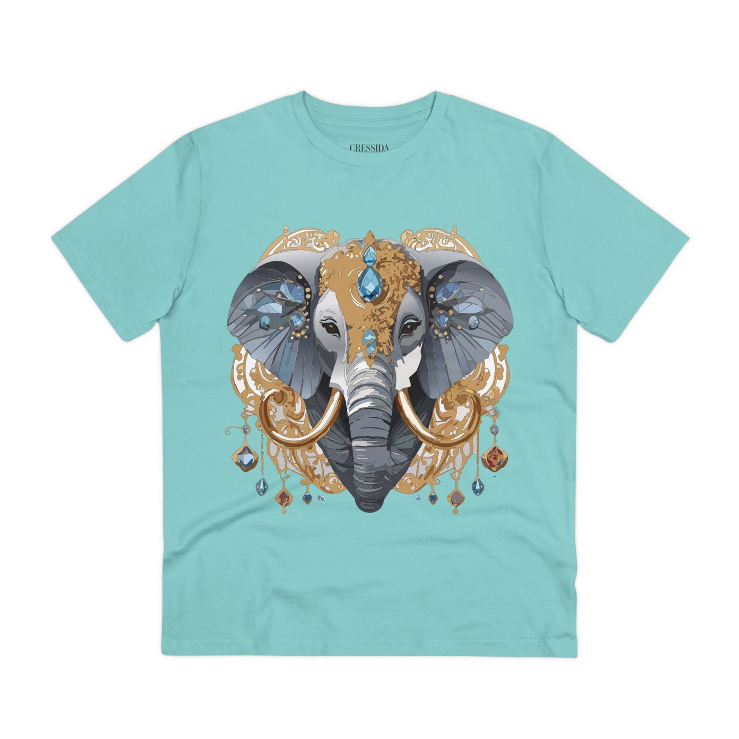 Organic T-shirt with Animals - Elephant