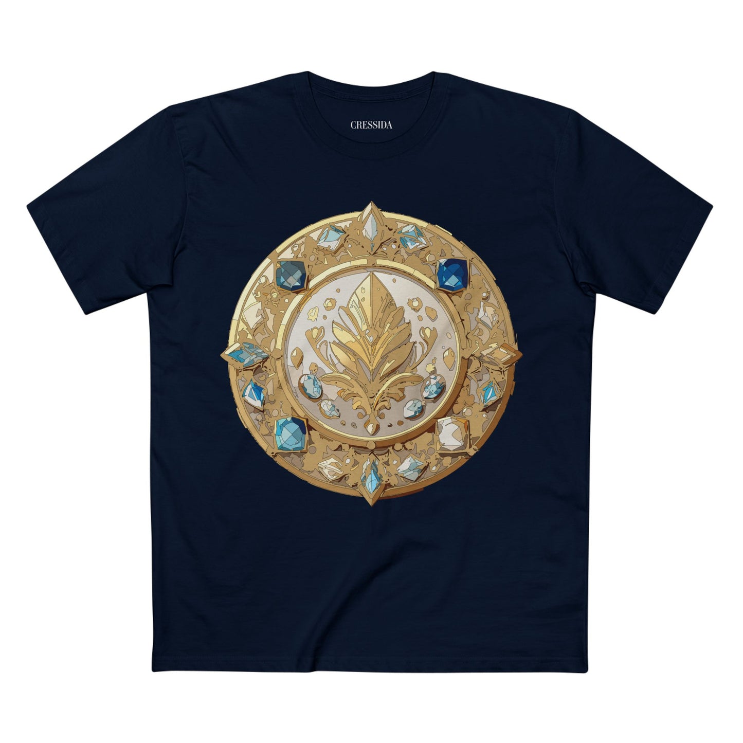 Medallion Shirt, Shirt with Medallion, Tee Shirt with Medal
