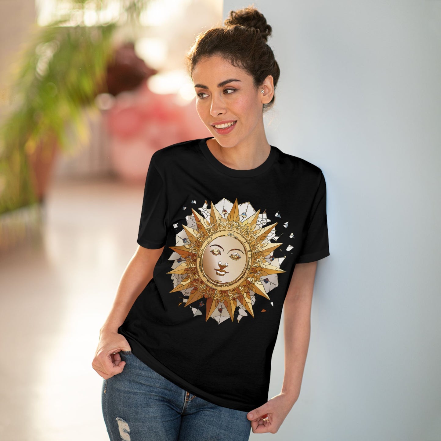 Organic T-shirt with Sun