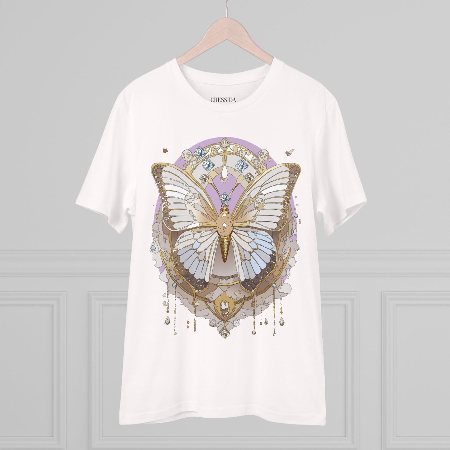 Organic T-shirt with Butterfly