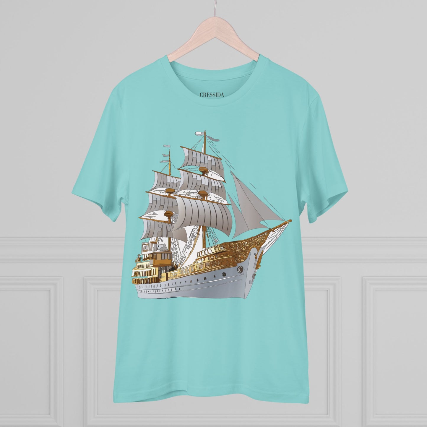 Organic T-shirt with Ship