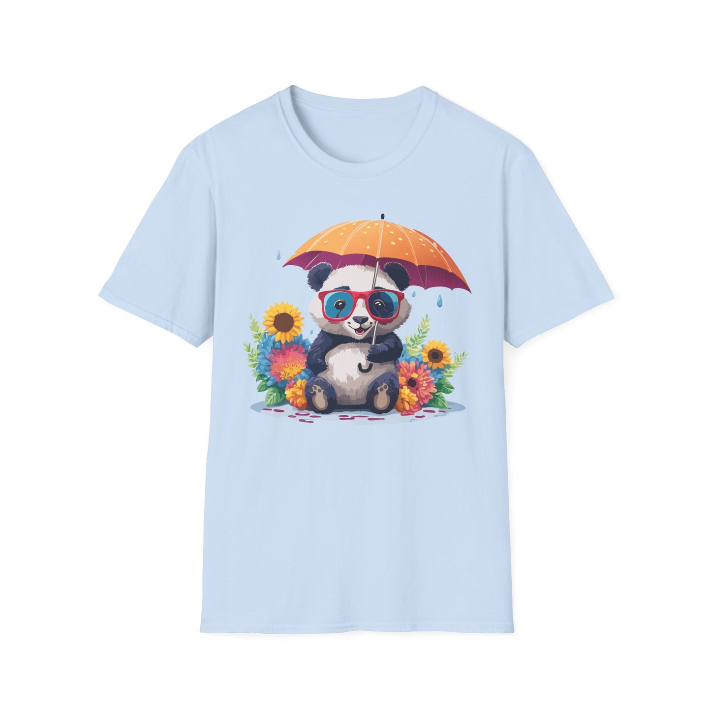 Panda Shirt, T Shirt with Panda, Animal Shirt, Tee Shirt with Animals