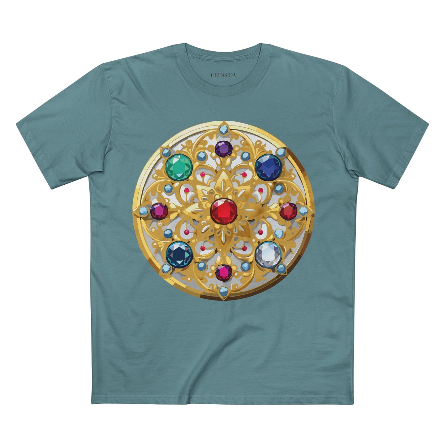 Medallion Shirt, Shirt with Medallion, Tee Shirt with Medal