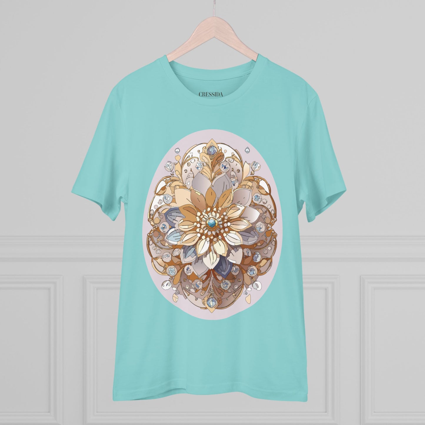 Organic T-shirt with Flower