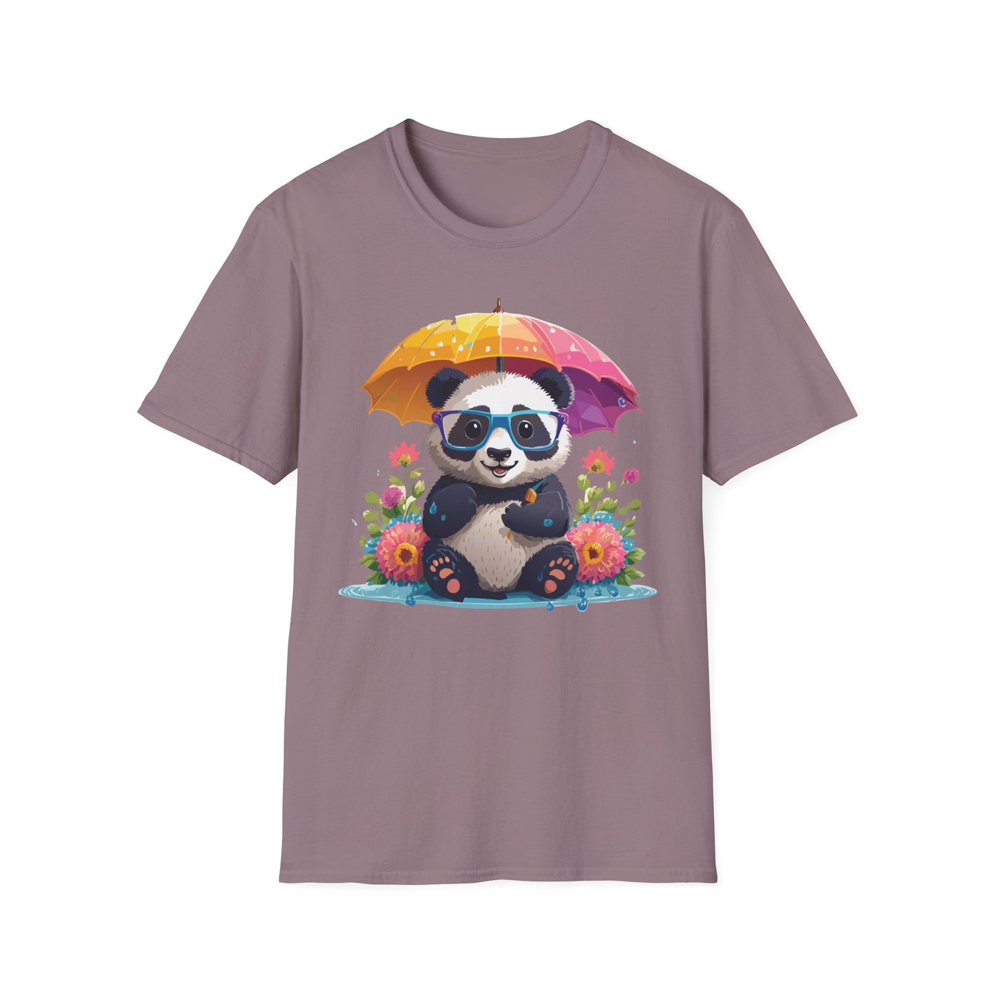 Panda Shirt, T Shirt with Panda, Animal Shirt, Tee Shirt with Animals