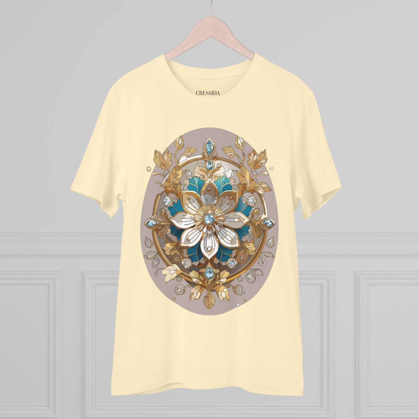 Organic T-shirt with Flower