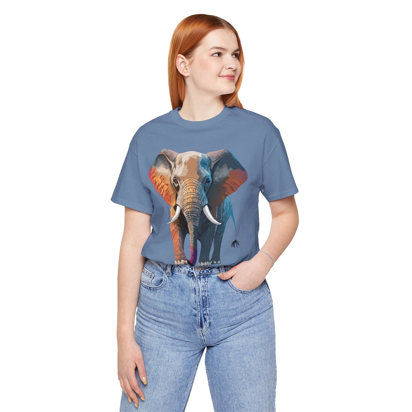 Unisex Animal Shirt, Tee Shirt with Animals, Art Design Tee Shirt, Wild Animals Shirt