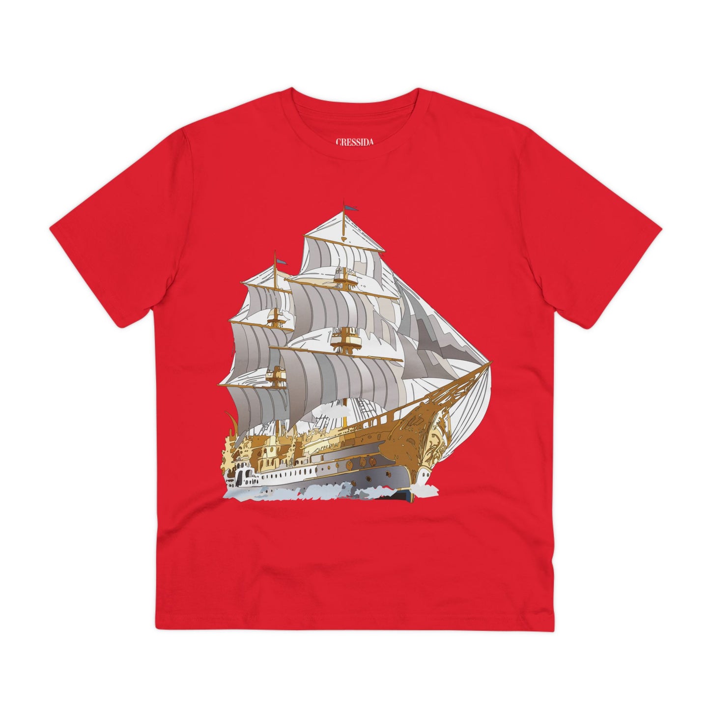 Organic T-shirt with Ship