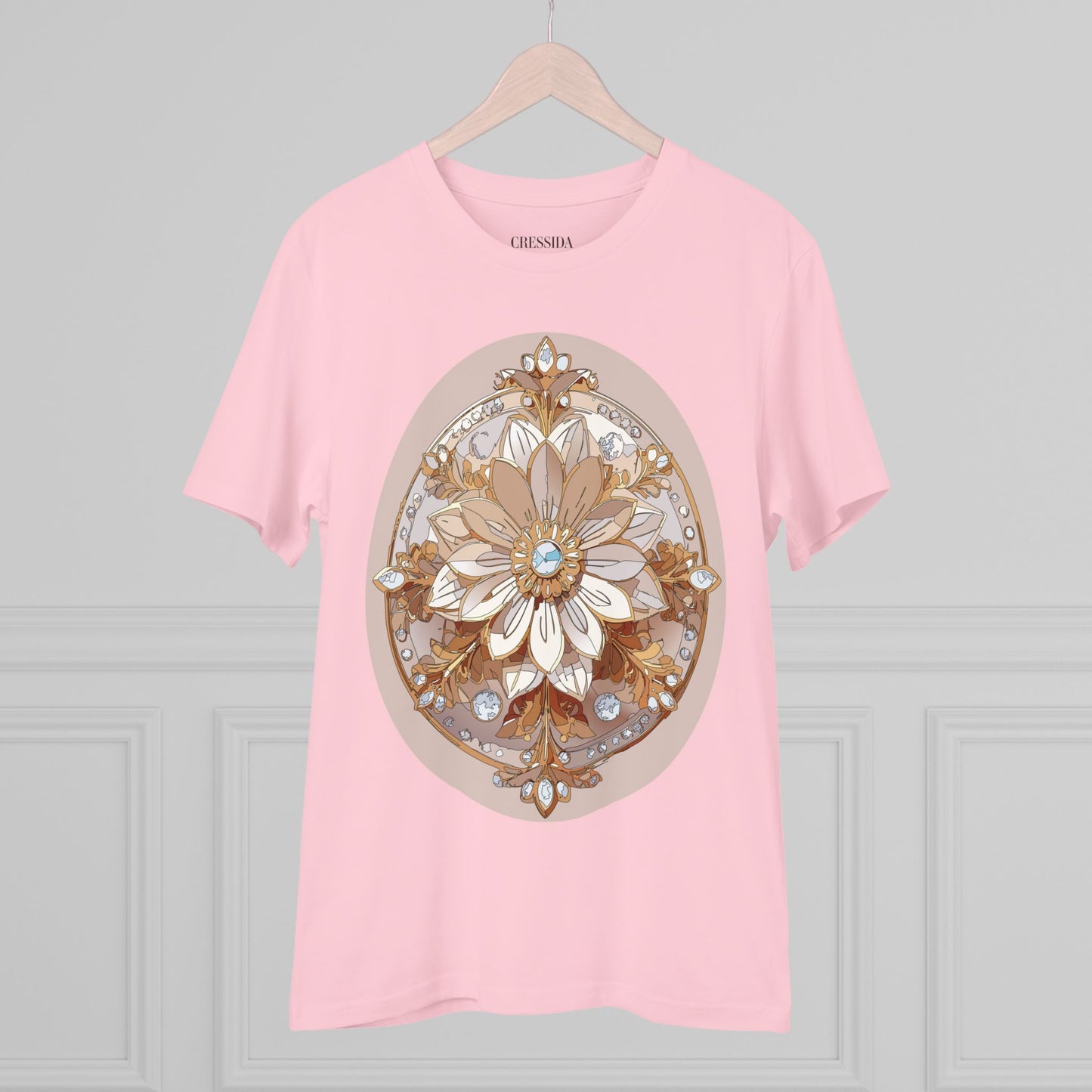 Organic T-shirt with Flower