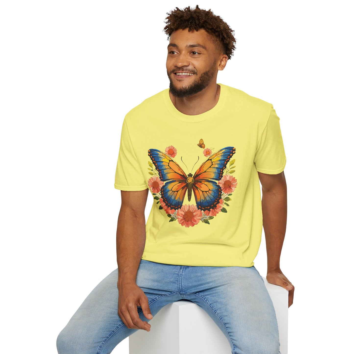 Butterfly Shirt, T Shirt with Butterfly, Monarch Shirt