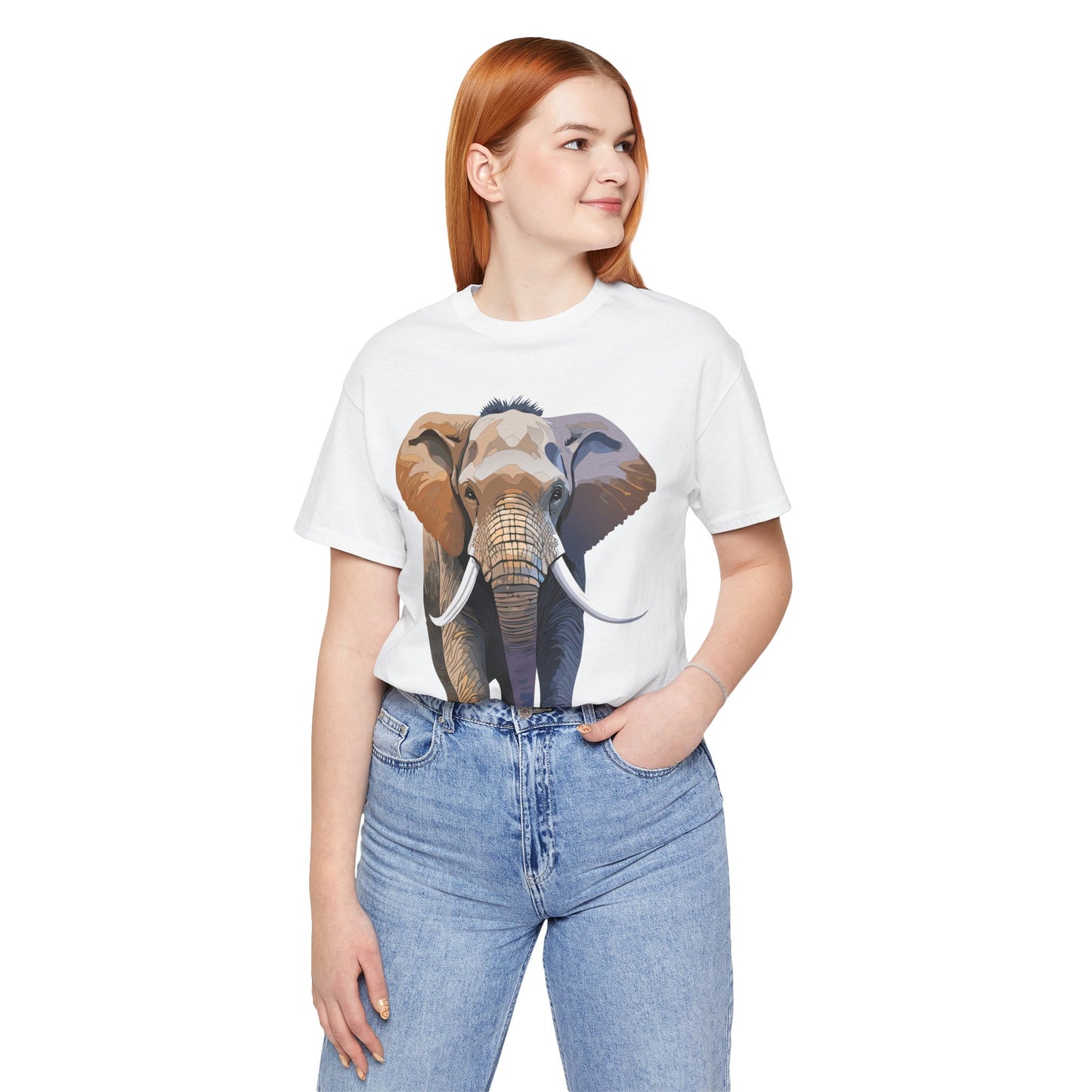 Unisex Animal Shirt, Tee Shirt with Animals, Art Design Tee Shirt, Wild Animals Shirt