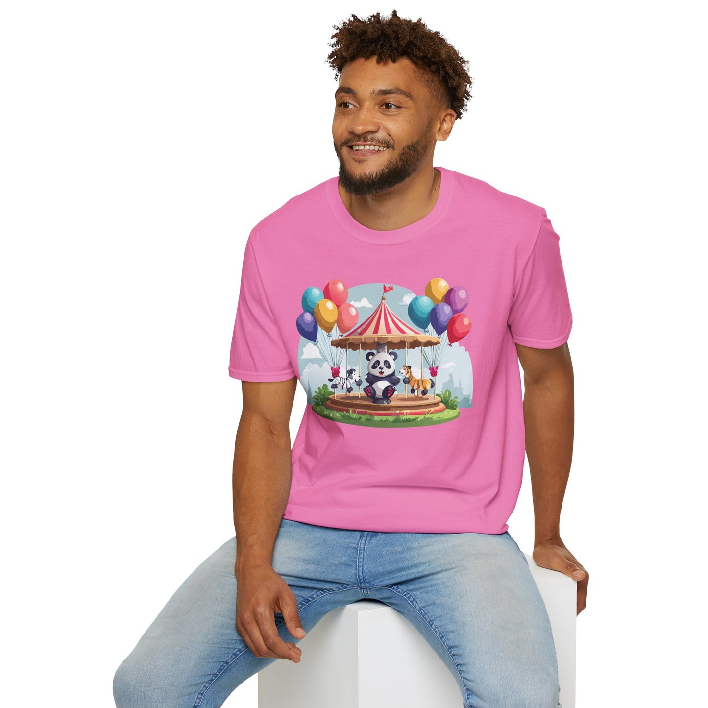 Panda Shirt, T Shirt with Panda, Animal Shirt, Tee Shirt with Animals