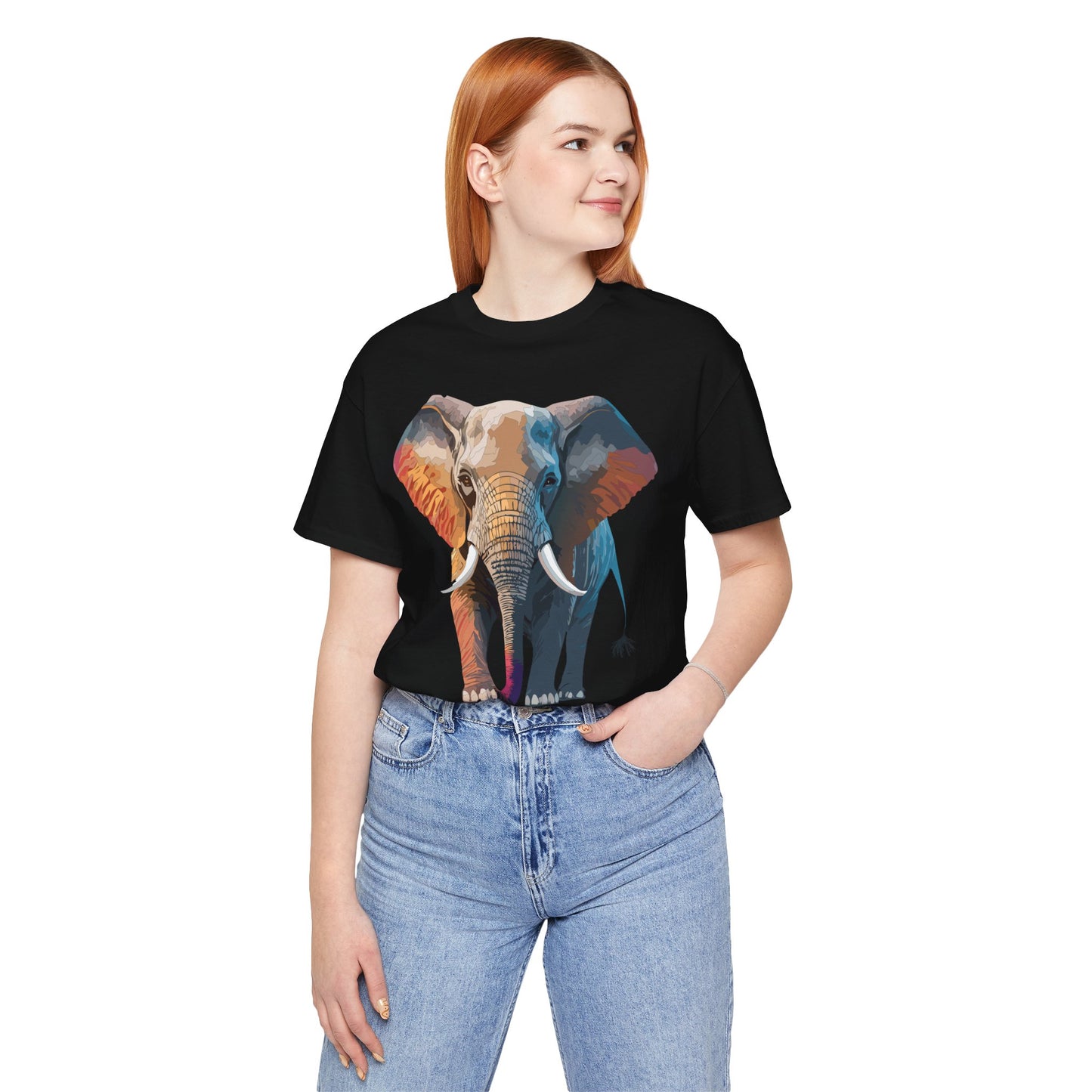 Unisex Animal Shirt, Tee Shirt with Animals, Art Design Tee Shirt, Wild Animals Shirt