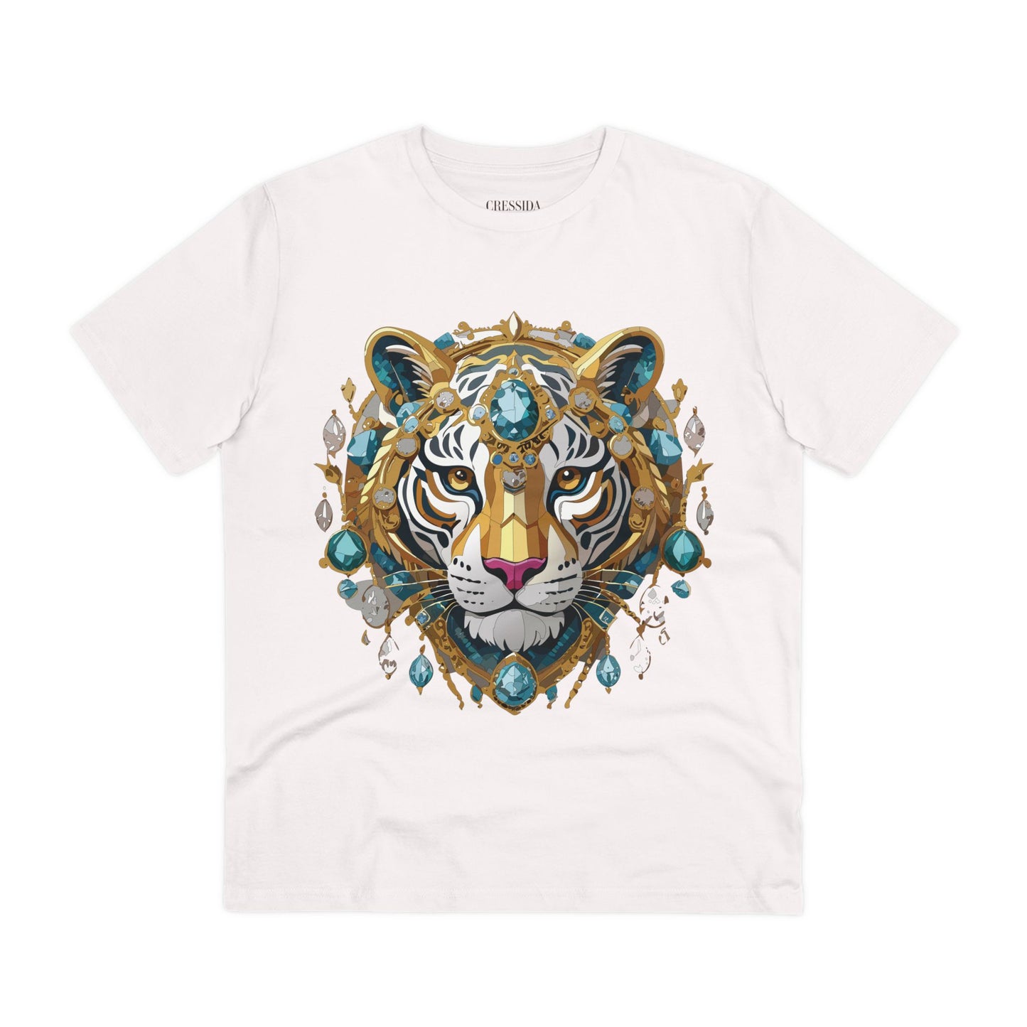 Organic T-shirt with Animals - Tiger