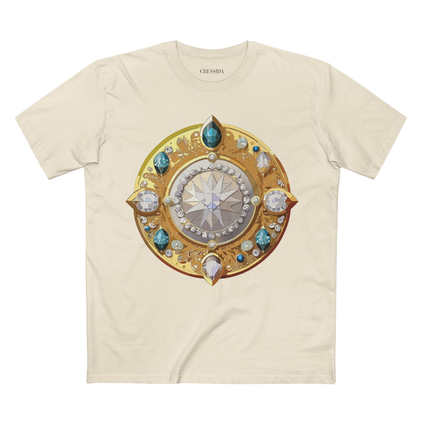 Medallion Shirt, Shirt with Medallion, Tee Shirt with Medal