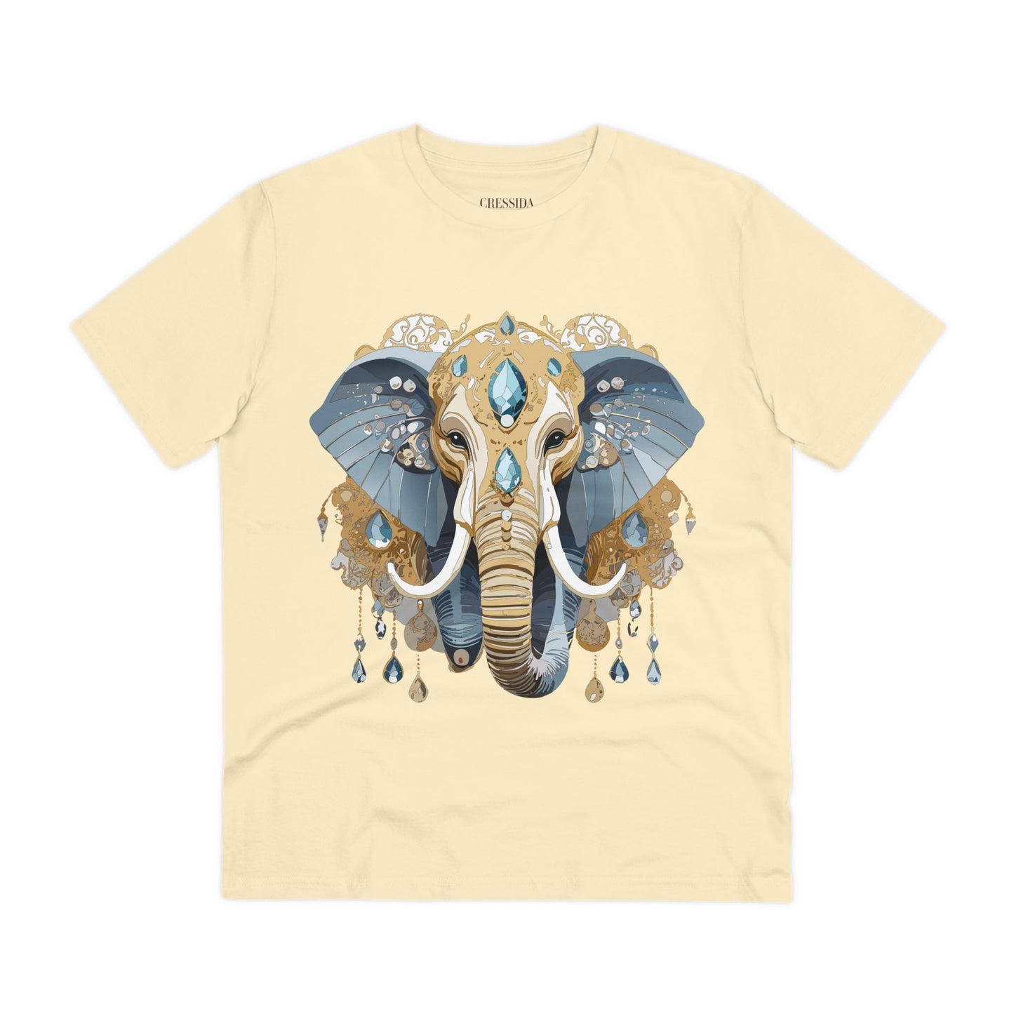 Organic T-shirt with Animals - Elephant