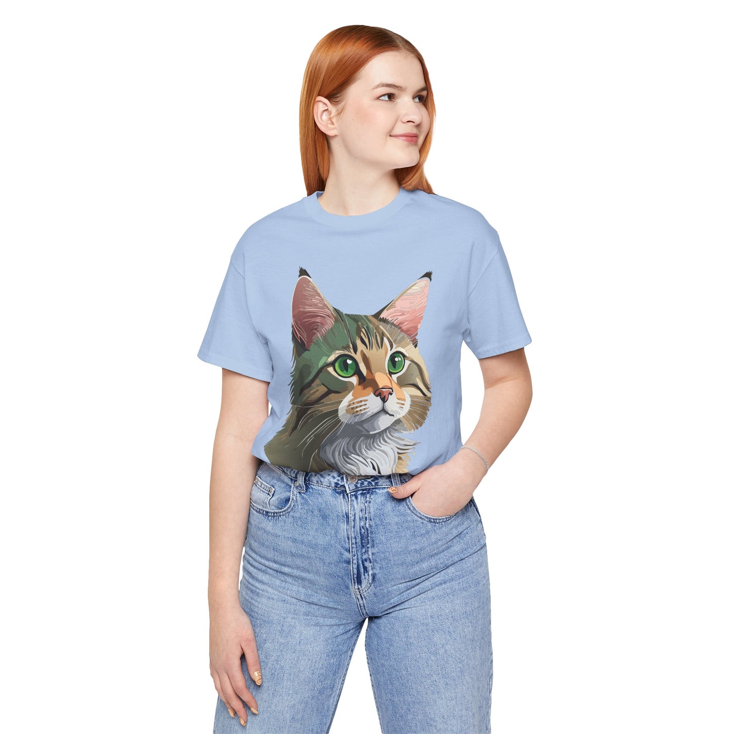Unisex Animal Shirt, Tee Shirt with Animals, Art Design Tee Shirt, Wild Animals Shirt