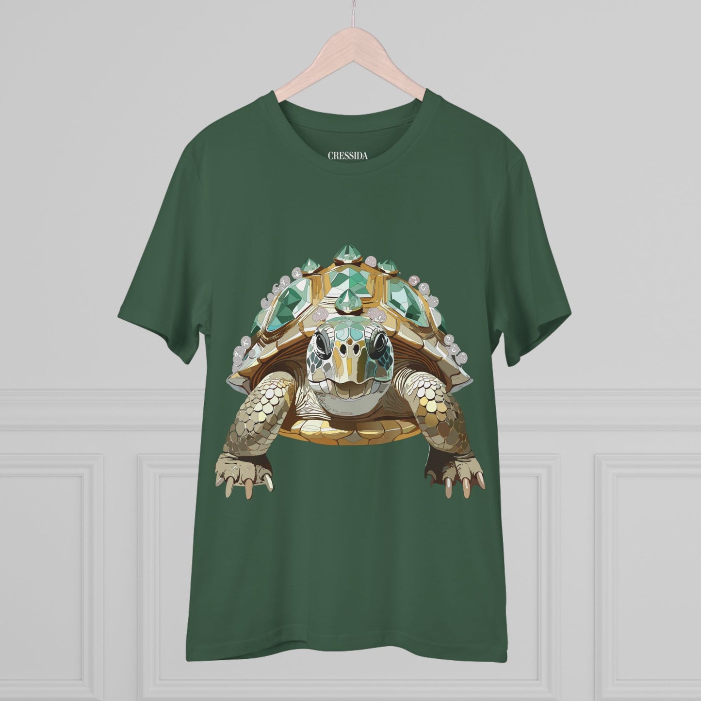 Organic T-shirt with Animals - Turtle