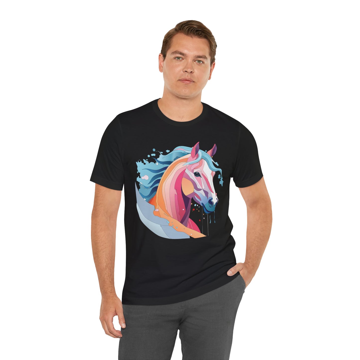 Unisex Animal Shirt, Tee Shirt with Animals, Art Design Tee Shirt, Wild Animals Shirt