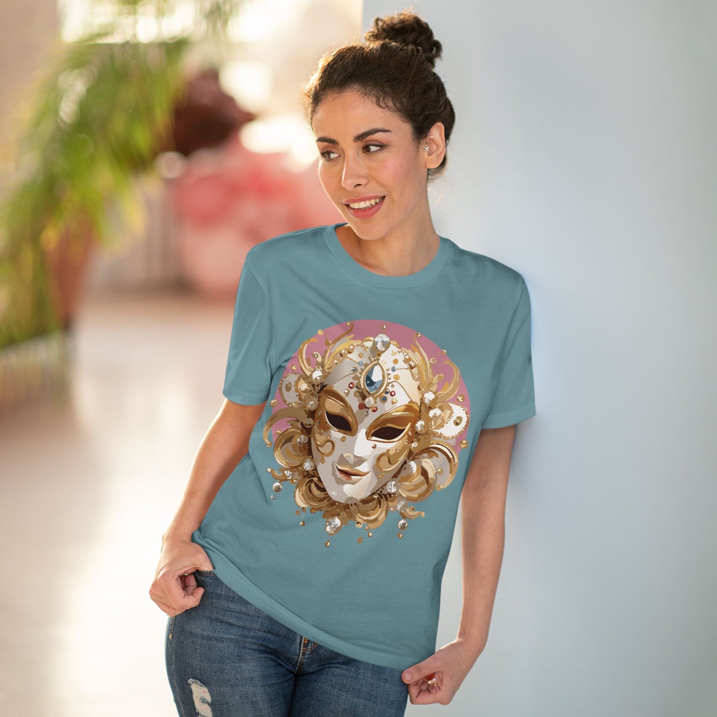 Organic T-shirt with Mask