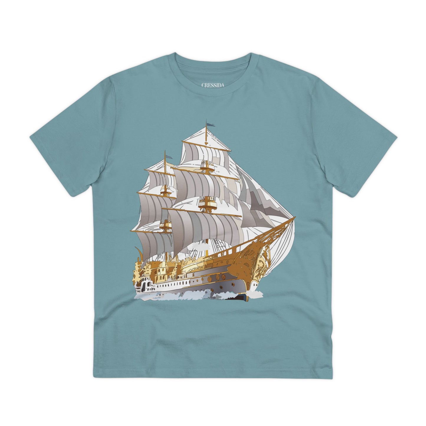 Organic T-shirt with Ship