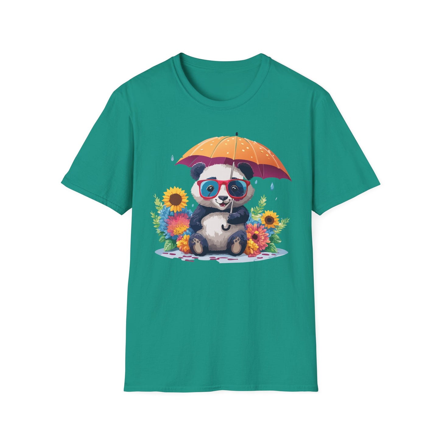 Panda Shirt, T Shirt with Panda, Animal Shirt, Tee Shirt with Animals