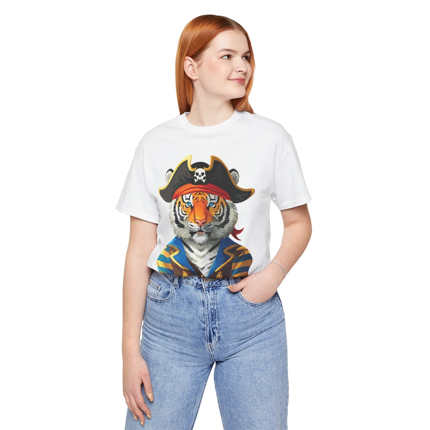 Unisex Animal Shirt, Tee Shirt with Animals, Art Design Tee Shirt, Wild Animals Shirt